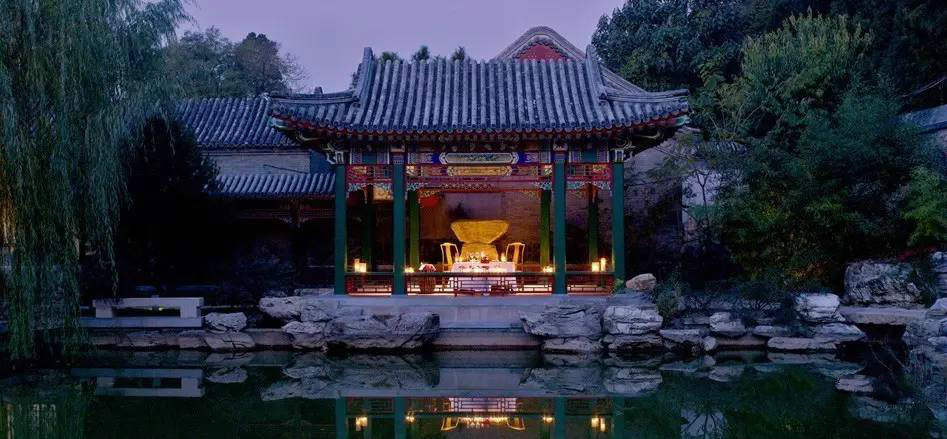 新中式建筑，安縵中式酒店