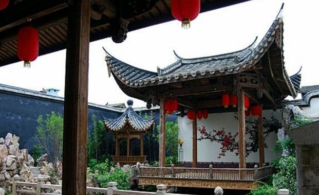 福州三坊七巷，衣錦坊水榭戲臺(tái)