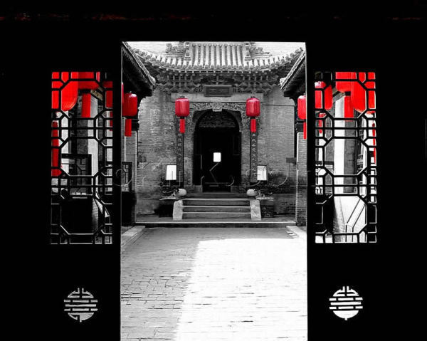 一組流淌著歲月的中國門，美呆了！
