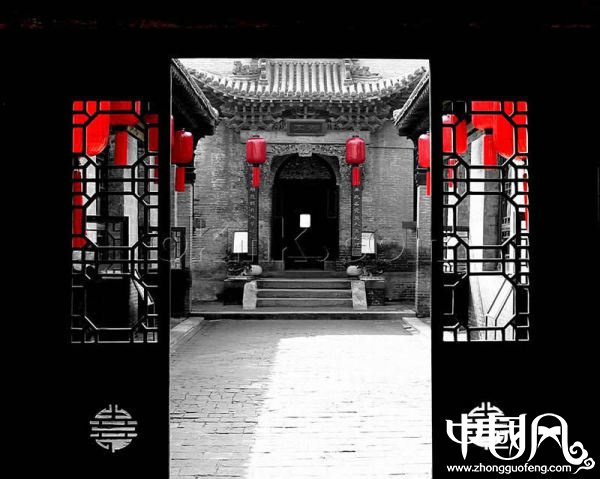 一組流淌著歲月的中國門，美呆了！
