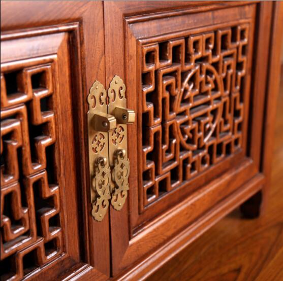 古典榆木家具，中式儲(chǔ)物玄關(guān)凳子