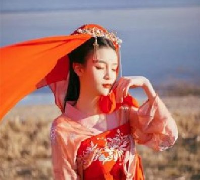 婉娘齊胸襦裙，清新淡雅漢服圖片