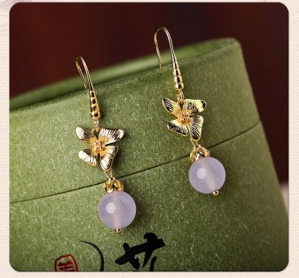 時尚婉約耳環(huán)，復古優(yōu)雅氣質(zhì)耳環(huán)