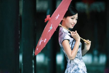 5款芊芊淑女旗袍，中國(guó)古典旗袍裙