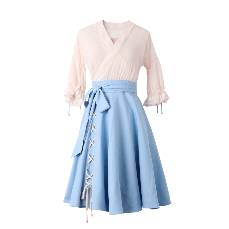 窈窕淑女古風(fēng)漢服，俏皮可愛漢服美女