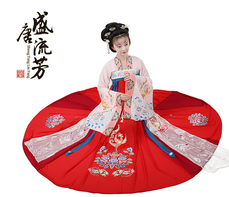 盛唐流芳漢服，窈窕淑女漢服美女