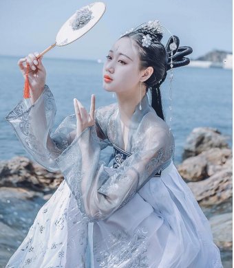 漢服齊胸襦裙，日常清新仙女裙