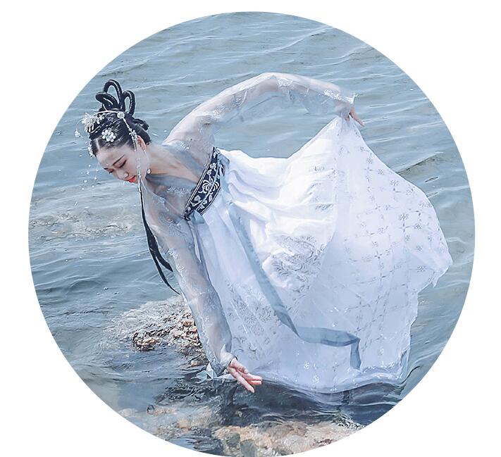 漢服齊胸襦裙，日常清新仙女裙