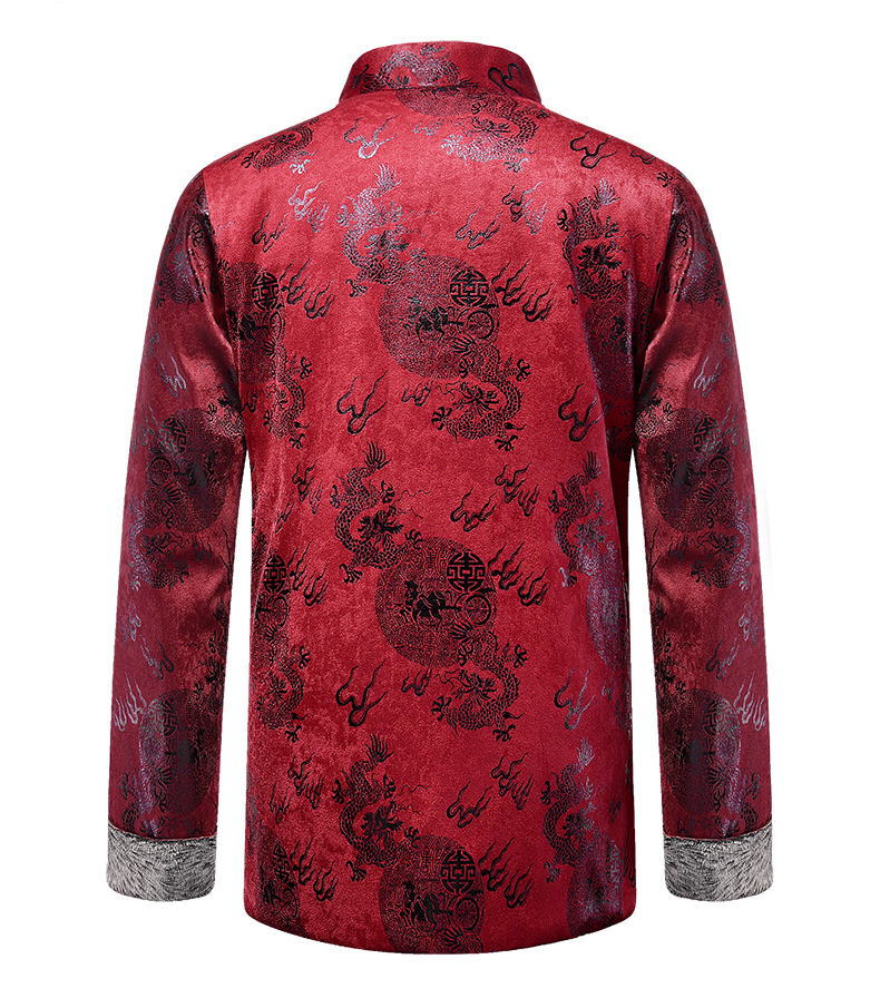喜慶唐裝禮服外套，復(fù)古風(fēng)男士唐裝