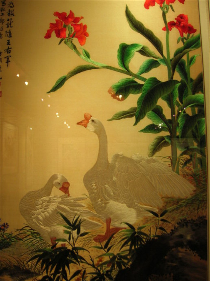 廣繡大師“花佬”許熾光，作品欣賞