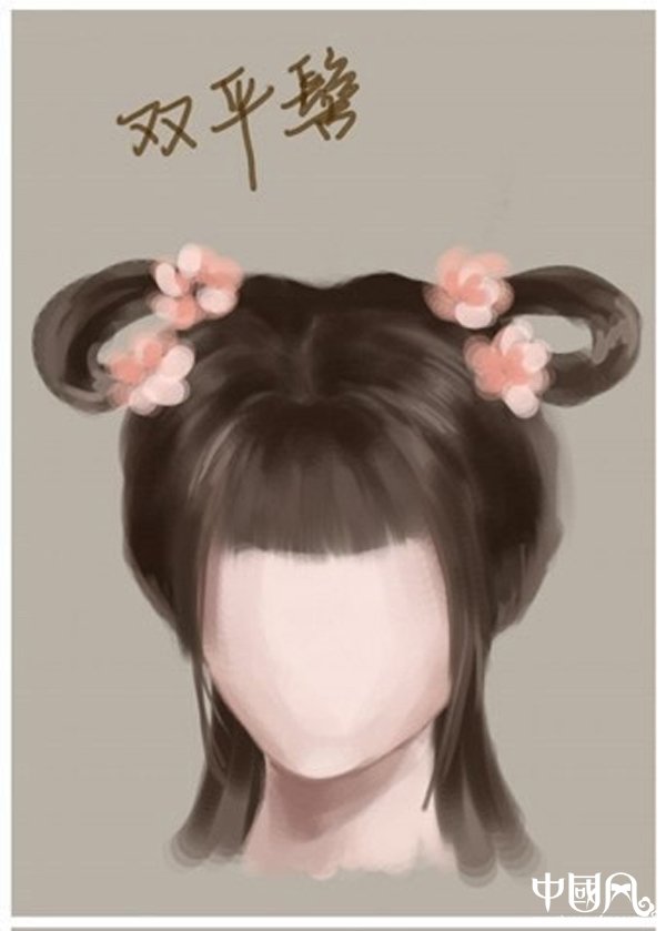 中國(guó)風(fēng)女子古裝發(fā)型參考（九）