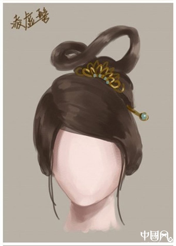 中國(guó)風(fēng)女子古裝發(fā)型參考（九）
