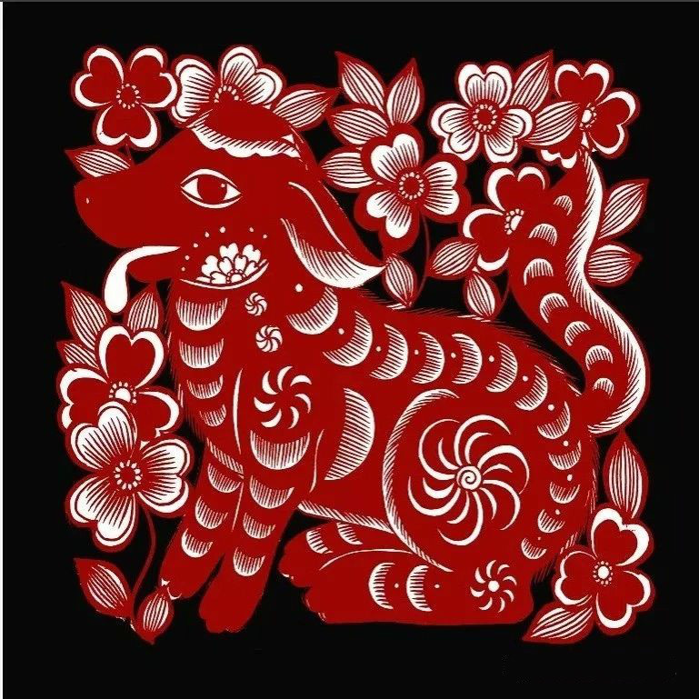 紅與黑的剪紙藝術(shù)，曹文峰十二生肖剪紙作品