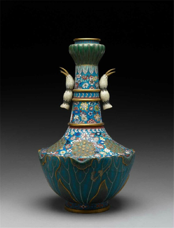 故宮博物館藏元明清掐絲琺瑯，景泰藍(lán)