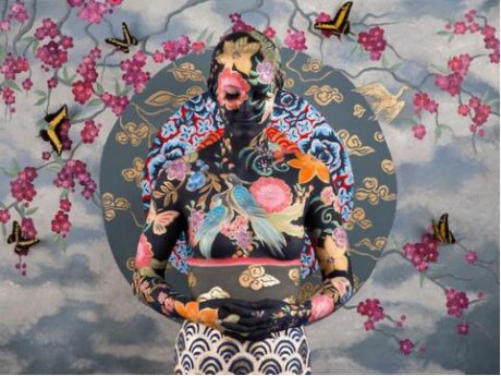創(chuàng)意人體彩繪，彩繪藝術(shù)