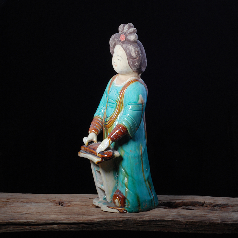 陶瓷仿唐三彩樂傭，哪里可以購買仿唐三彩制品