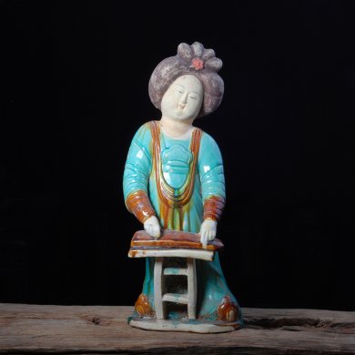 陶瓷仿唐三彩樂傭，哪里可以購買仿唐三彩制品