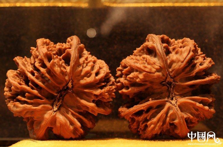 精品四棱滿天星獅子頭核桃（收藏級）