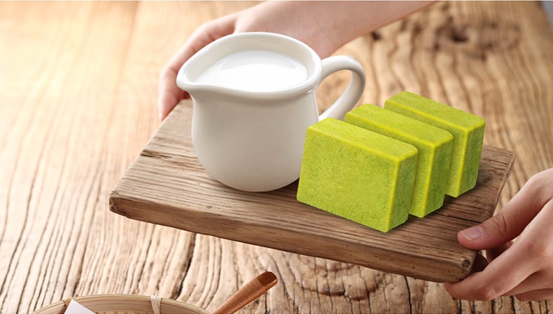 杭州特產美食糕點，特色手工抹茶點心龍井酥