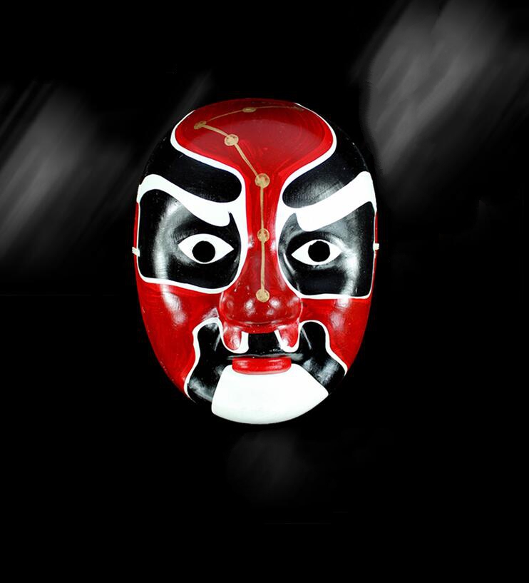 京劇臉譜之關(guān)羽，文化傳承的生命美