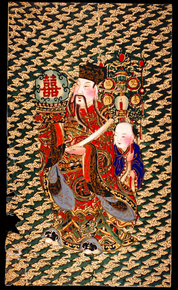 中國(guó)風(fēng)傳統(tǒng)精美色彩艷麗的年畫(huà)（二）