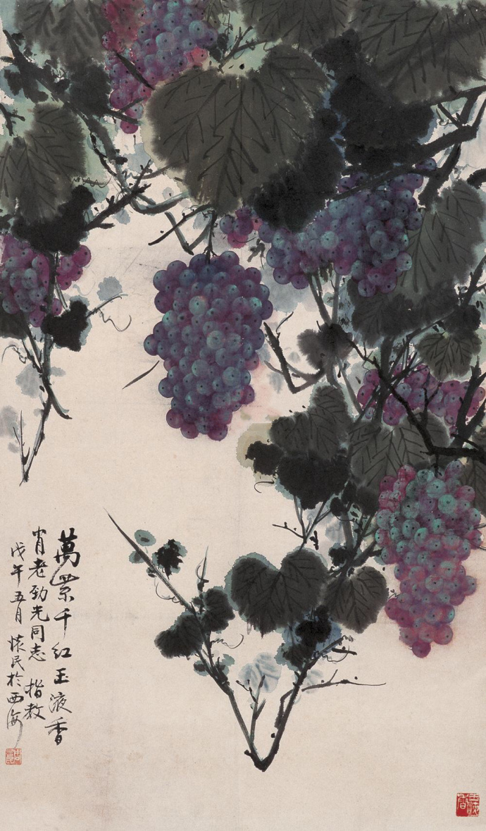 超美國畫圖集欣賞(52張)，高清國畫圖片賞析