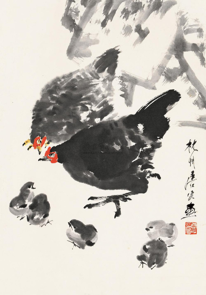 超美國畫圖集欣賞(52張)，高清國畫圖片賞析