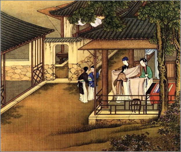 中國(guó)24節(jié)氣古畫圖，超美國(guó)畫插畫欣賞