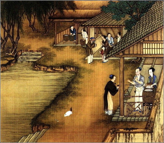 中國(guó)24節(jié)氣古畫圖，超美國(guó)畫插畫欣賞