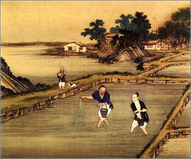 中國(guó)24節(jié)氣古畫圖，超美國(guó)畫插畫欣賞