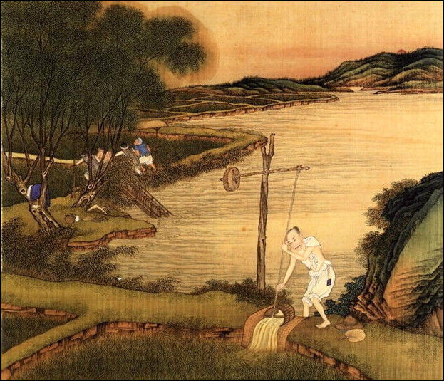 中國(guó)24節(jié)氣古畫圖，超美國(guó)畫插畫欣賞
