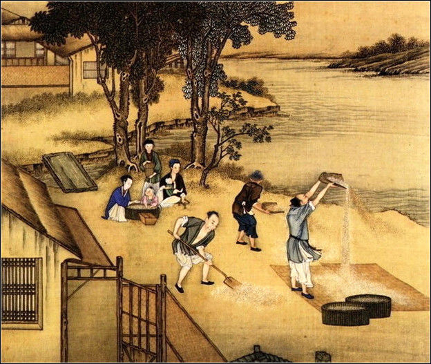 中國(guó)24節(jié)氣古畫圖，超美國(guó)畫插畫欣賞