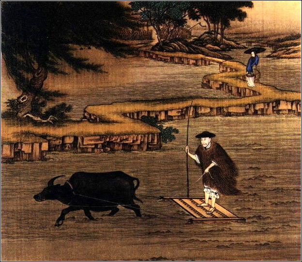 中國(guó)24節(jié)氣古畫圖，超美國(guó)畫插畫欣賞