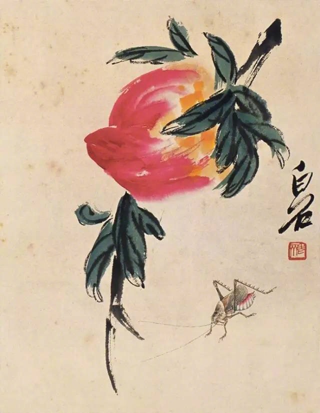 齊白石作品集合（90張），齊白石國畫作品欣賞