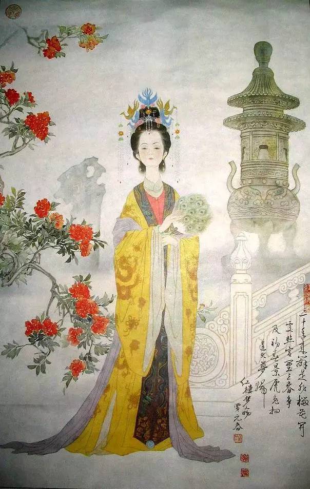 馮其庸國畫作品：手繪《紅樓夢(mèng)》人物圖美呆了