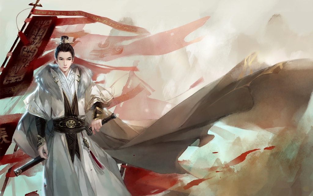 帥氣的古風(fēng)美男圖片，高清古風(fēng)桌面壁紙圖片