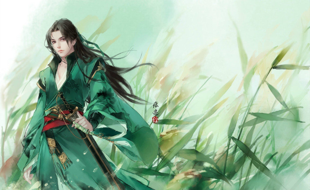 帥氣的古風(fēng)美男圖片，高清古風(fēng)桌面壁紙圖片