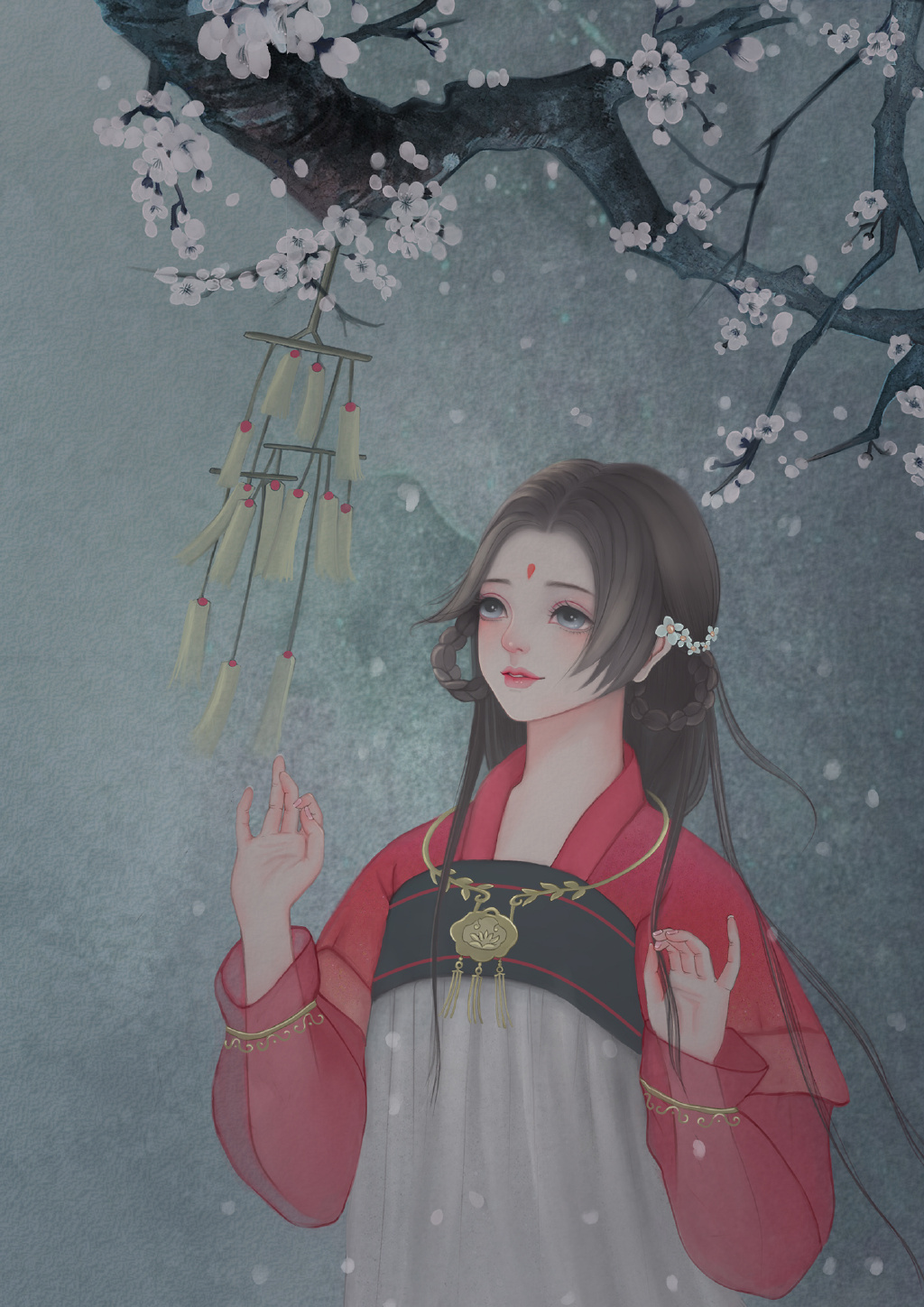 氣質(zhì)韻味的古風(fēng)女子，一組唯美高清古風(fēng)圖片