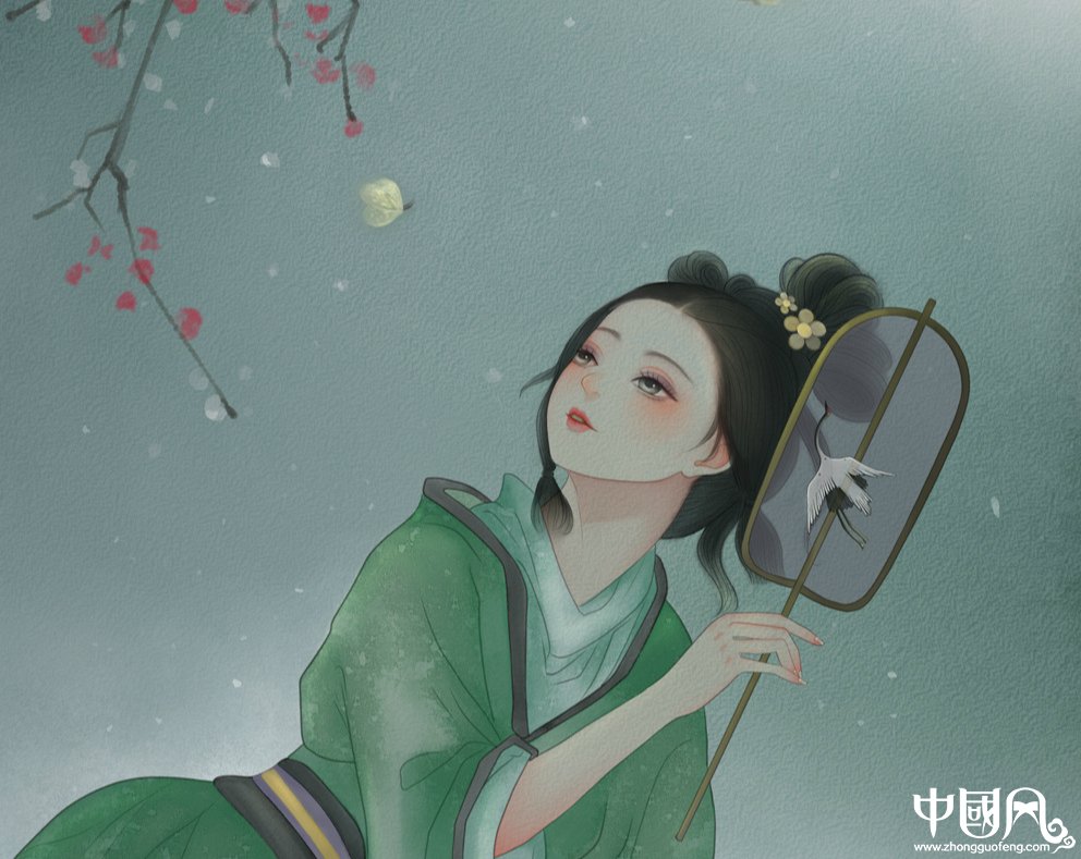 氣質(zhì)韻味的古風(fēng)女子，一組唯美高清古風(fēng)圖片