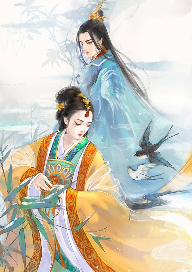 浪漫情侶古風(fēng)圖片，高清唯美古風(fēng)圖集