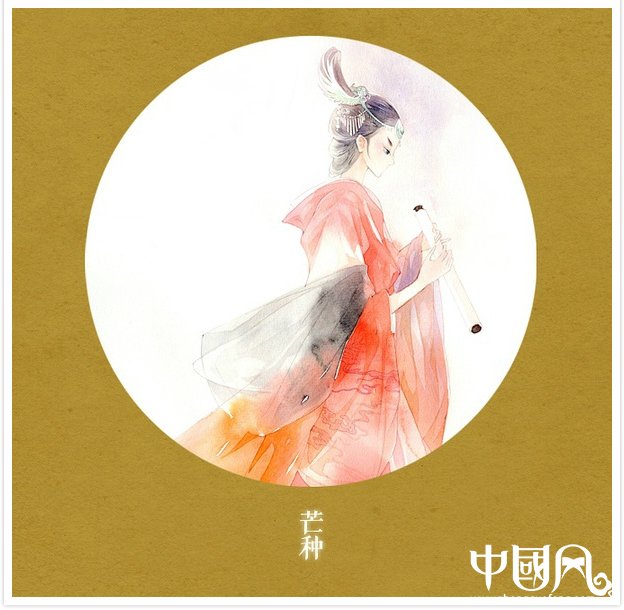 唯美二十四節(jié)氣古風(fēng)圖片，可做頭像的古風(fēng)插畫