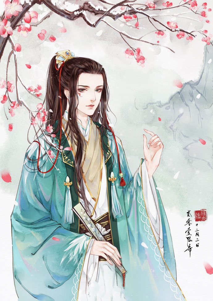 高清古風(fēng)美男圖集(12張)，超帥美男子古風(fēng)圖片
