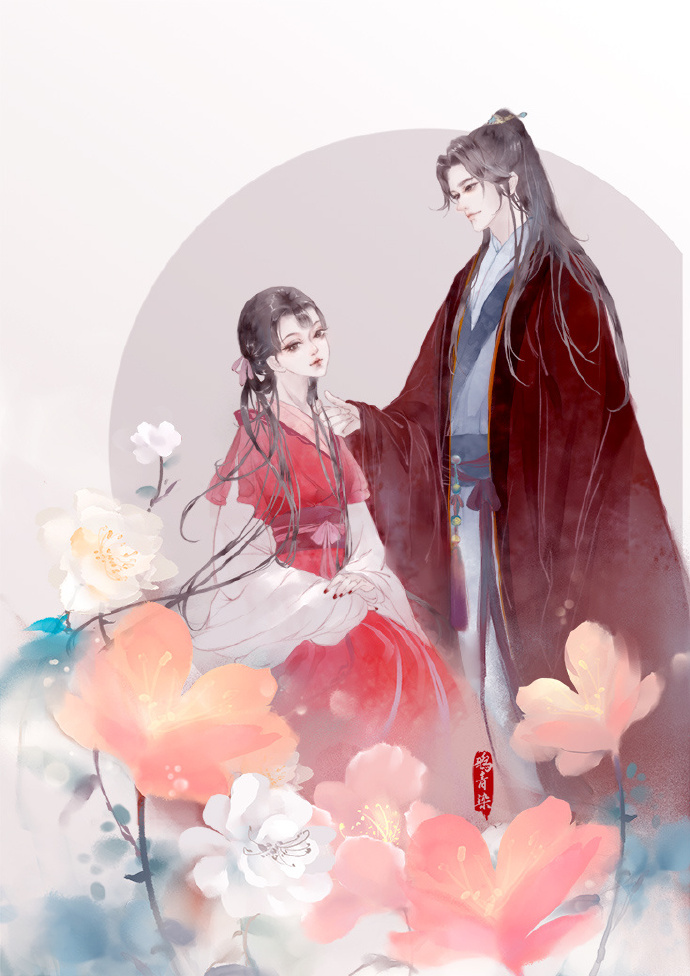 高清古風(fēng)情侶圖集(52張)，超恩愛甜蜜的古風(fēng)圖片