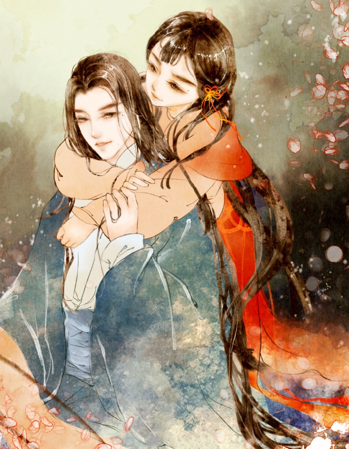 高清古風(fēng)情侶圖集(52張)，超恩愛甜蜜的古風(fēng)圖片