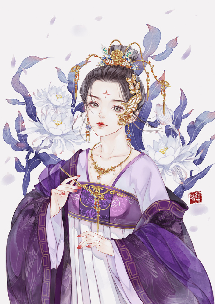 超美古風(fēng)女子圖集(38張)，高清古風(fēng)圖片欣賞
