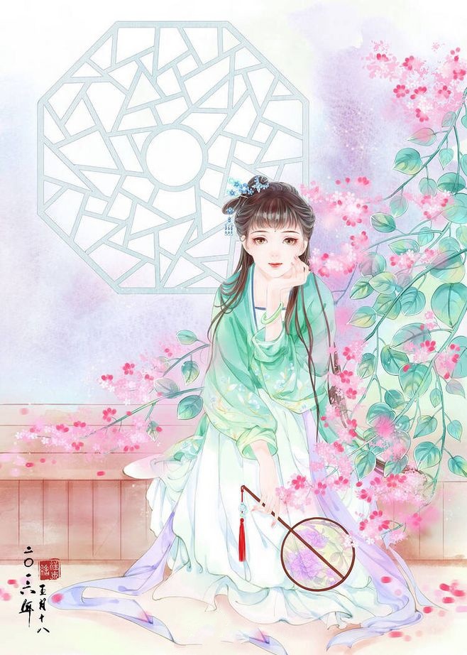超美古風(fēng)女子圖集(38張)，高清古風(fēng)圖片欣賞