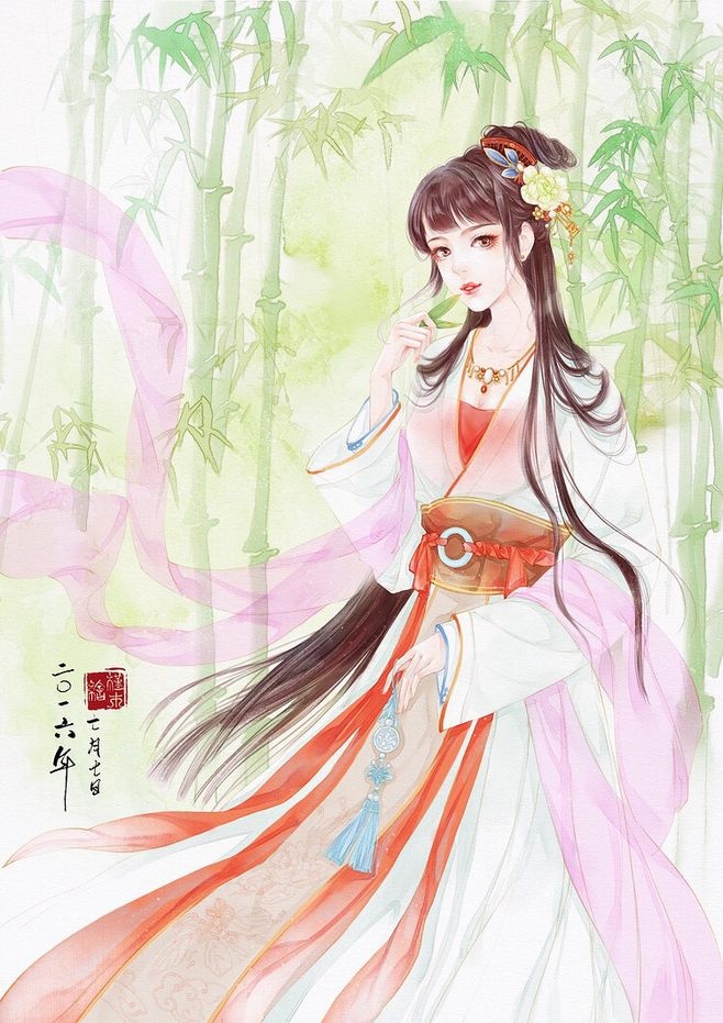 超美古風(fēng)女子圖集(38張)，高清古風(fēng)圖片欣賞