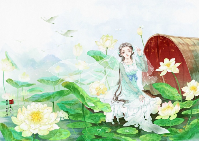 超美古風(fēng)女子圖集(38張)，高清古風(fēng)圖片欣賞