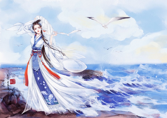 超美古風(fēng)女子圖集(38張)，高清古風(fēng)圖片欣賞