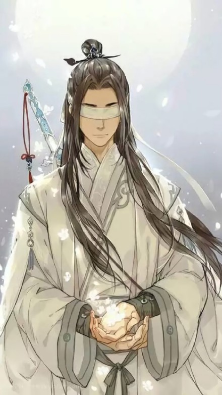 蒙眼古風(fēng)美男子手機(jī)壁紙圖集，超帥的古風(fēng)圖片